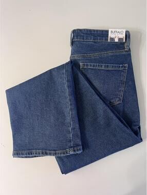 NWT Buffalo David Bitton Della Jeans Women's Size 6 High Rise Wide Leg